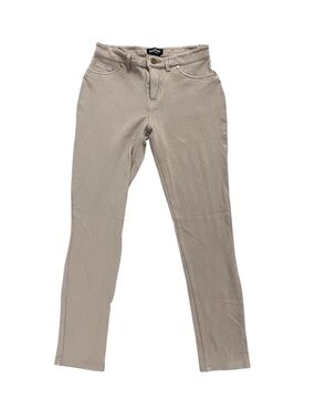 bebe Taupe Skinny Stretch Pants